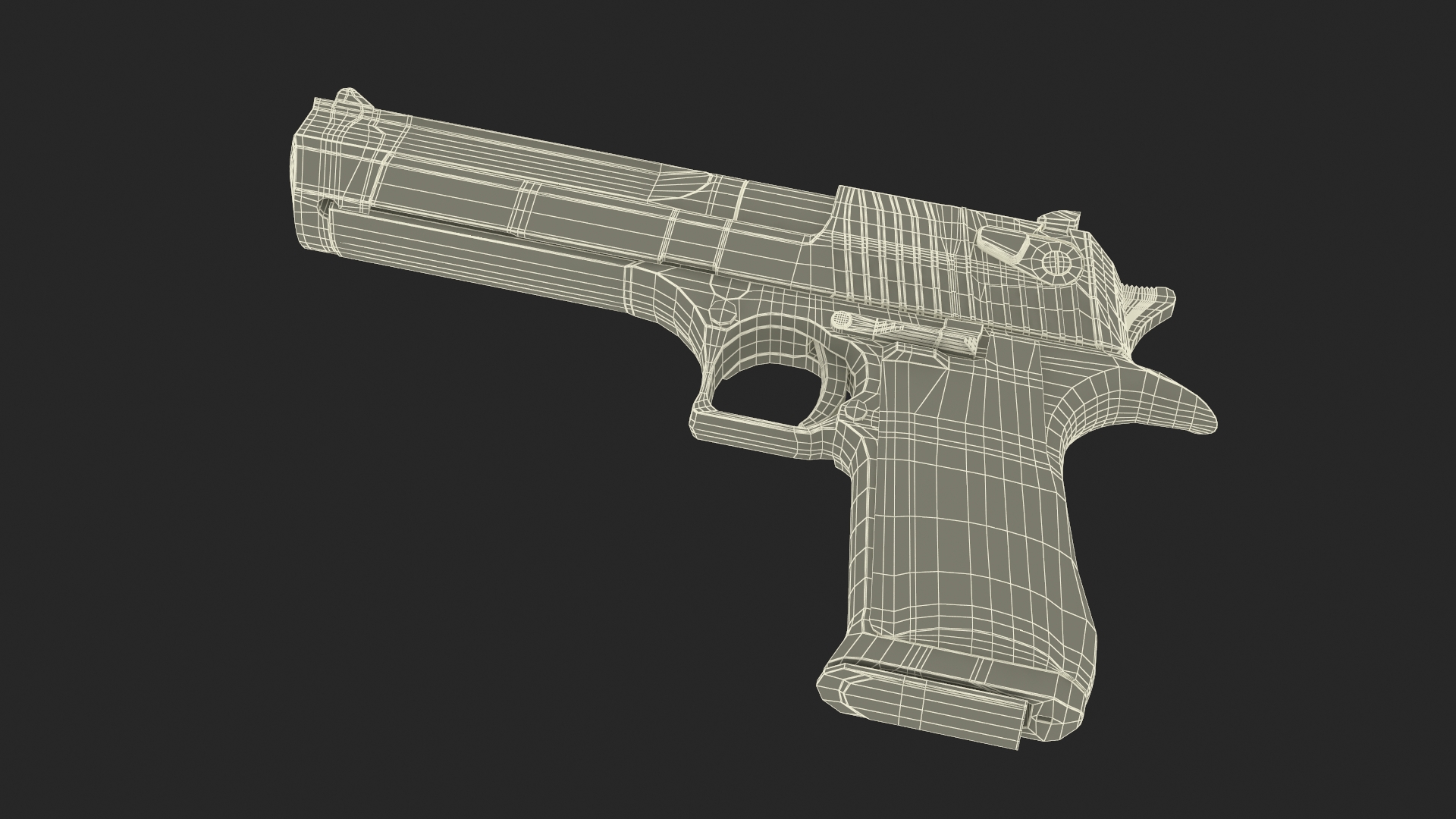 3D model Desert Eagle Handgun