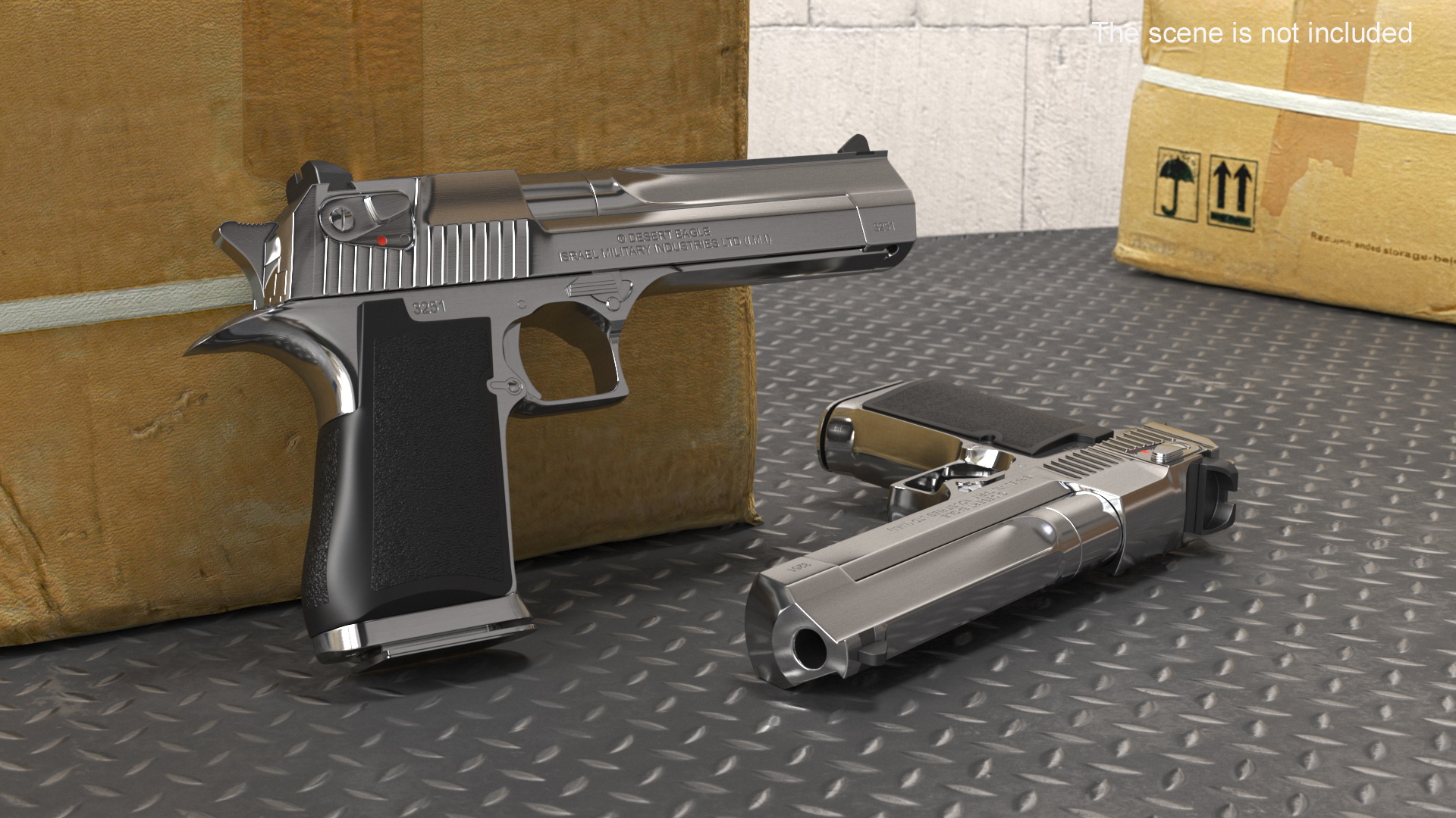 3D model Desert Eagle Handgun