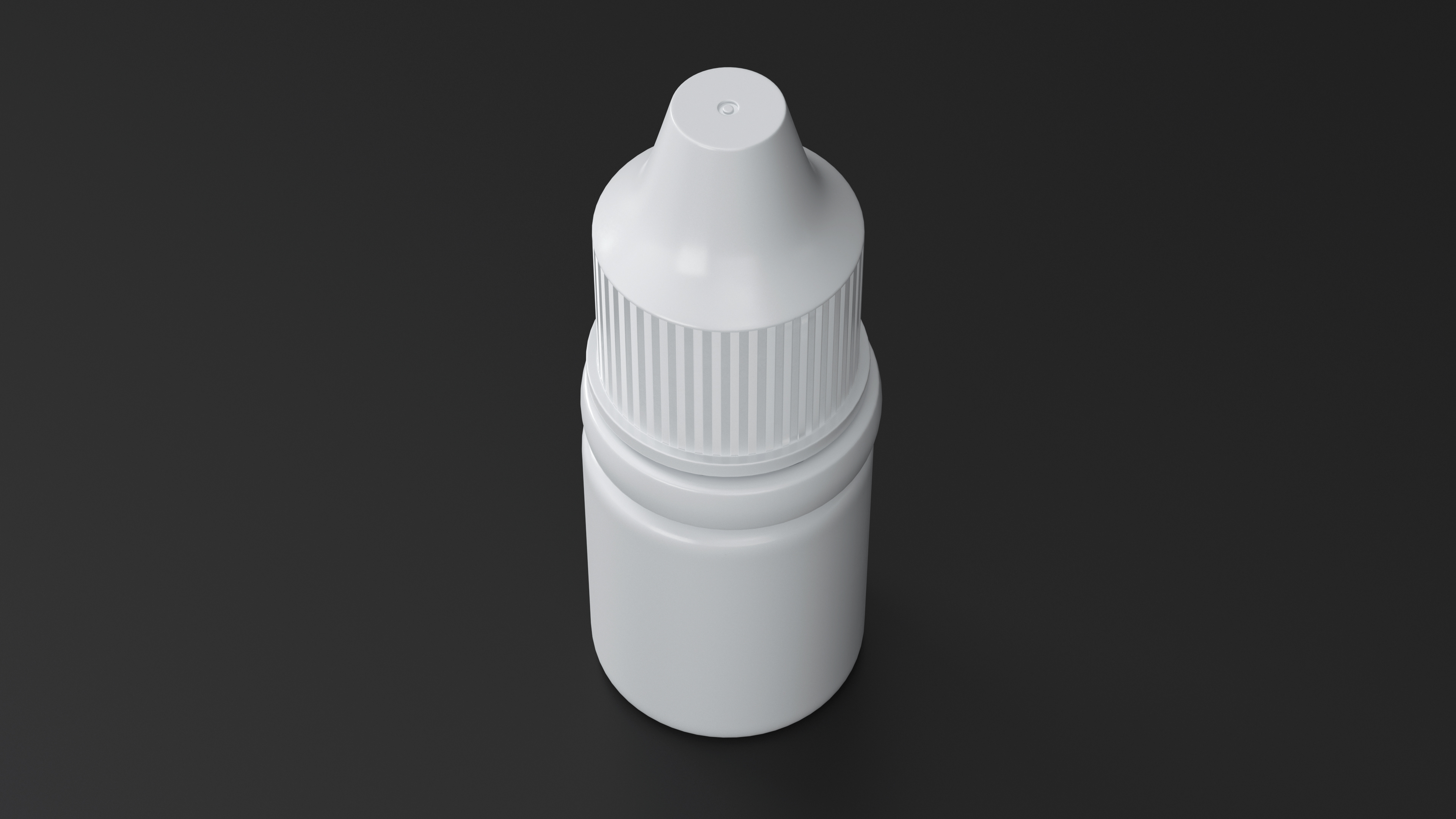Medical Drops Bottle 5ml 3D model