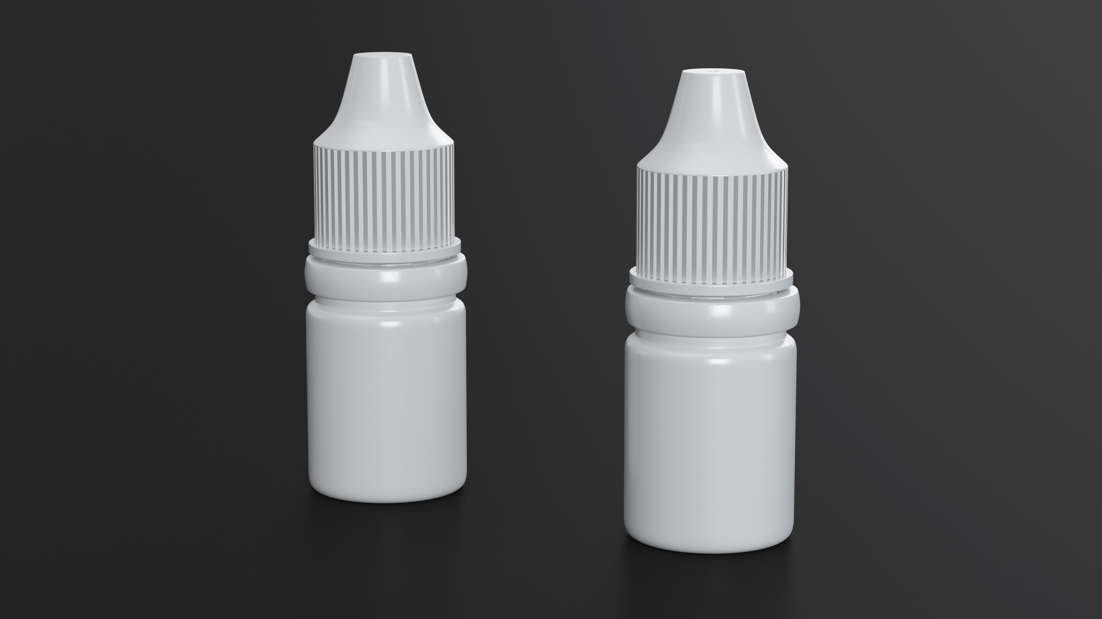 Medical Drops Bottle 5ml 3D model