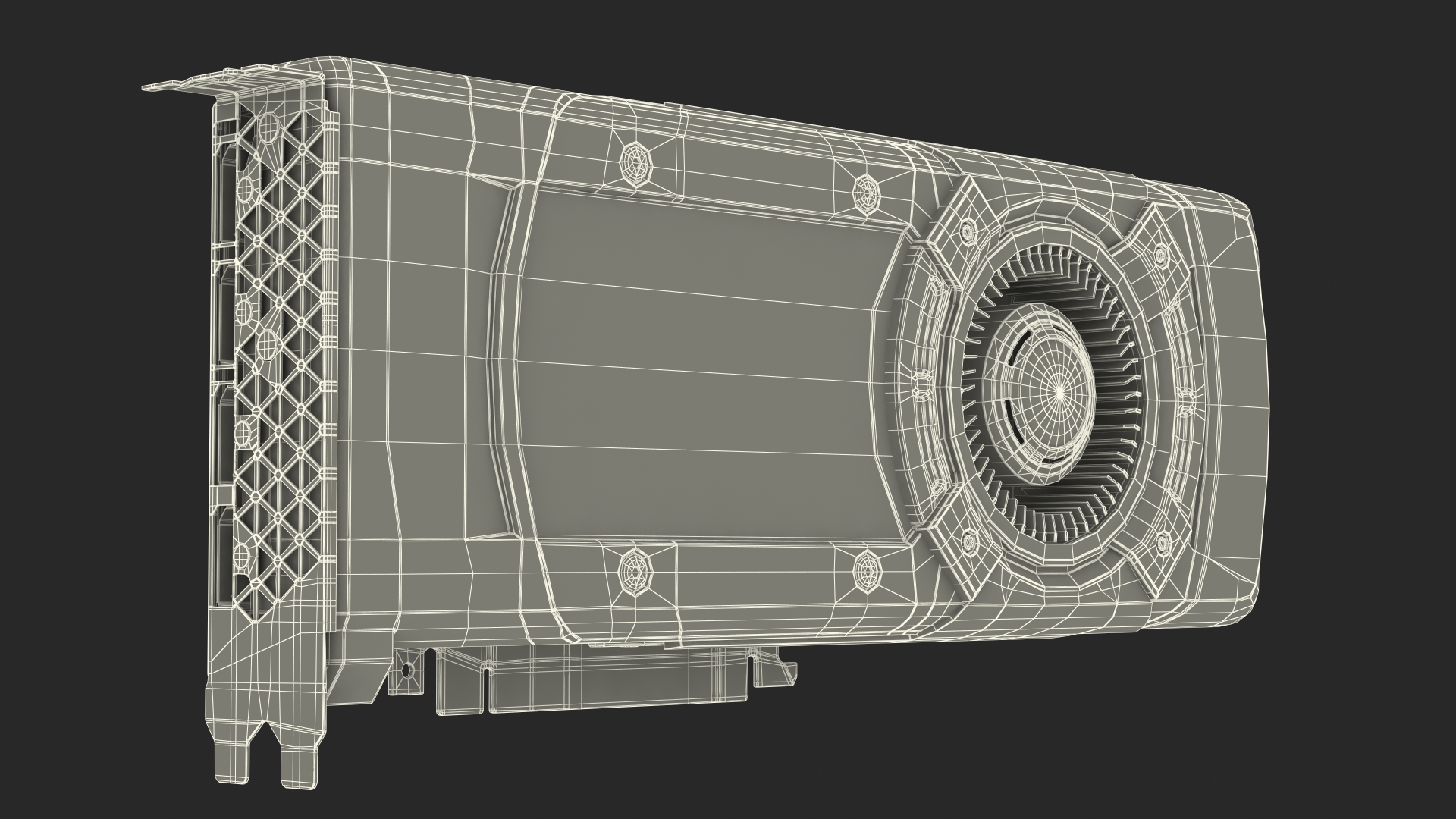 Nvidia Quadro GV100 3D model
