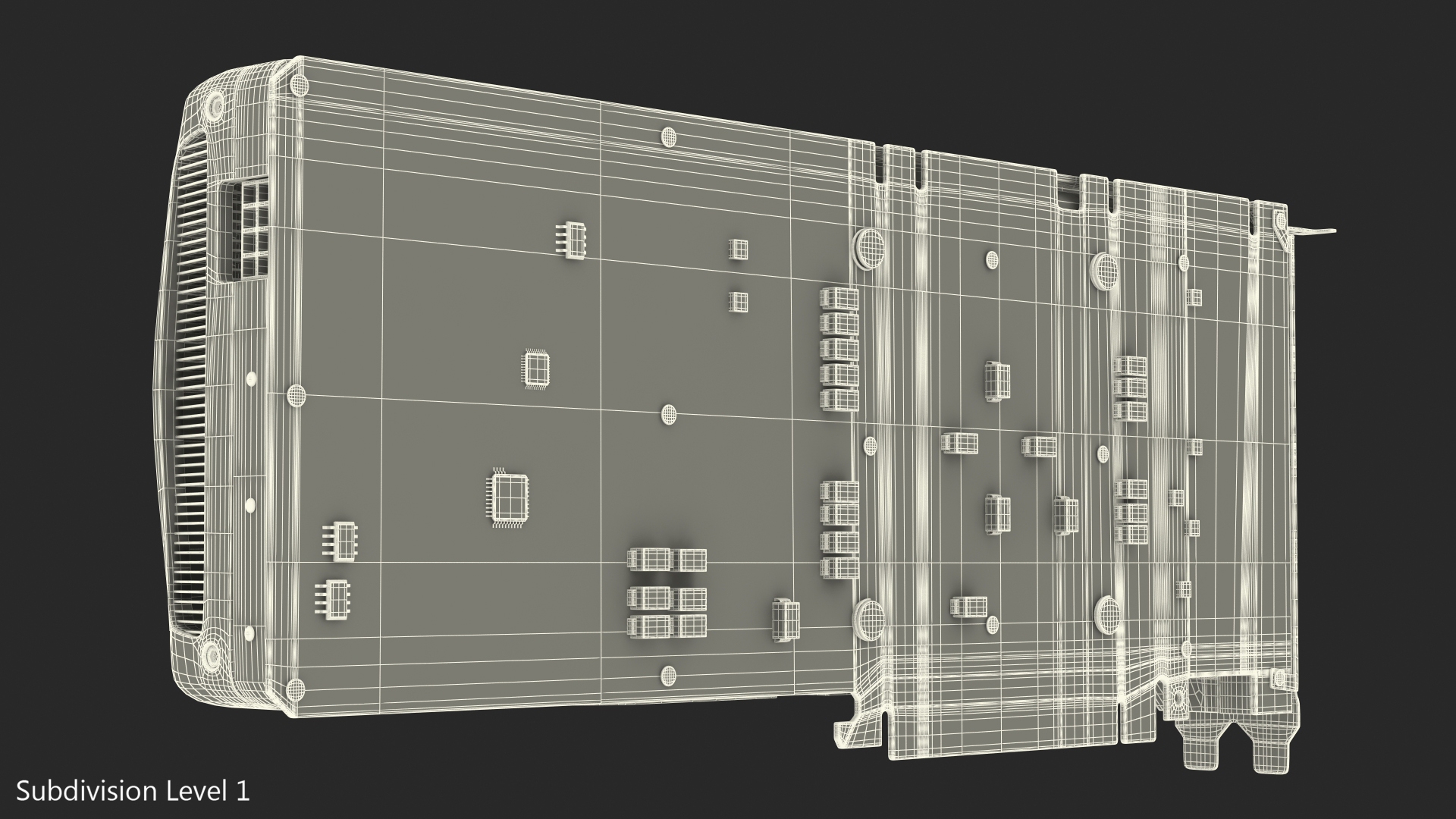 Nvidia Quadro GV100 3D model