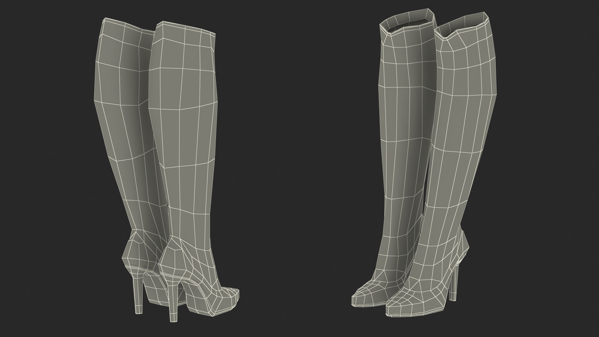 Cheerleader Outfit Set 3D
