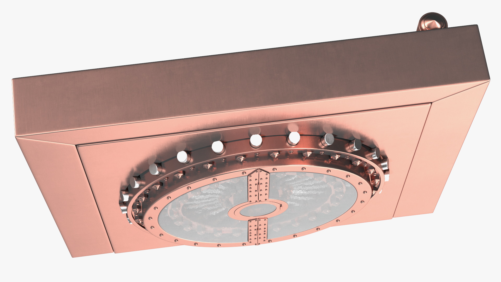 3D model Vintage Copper Bank Vault Door
