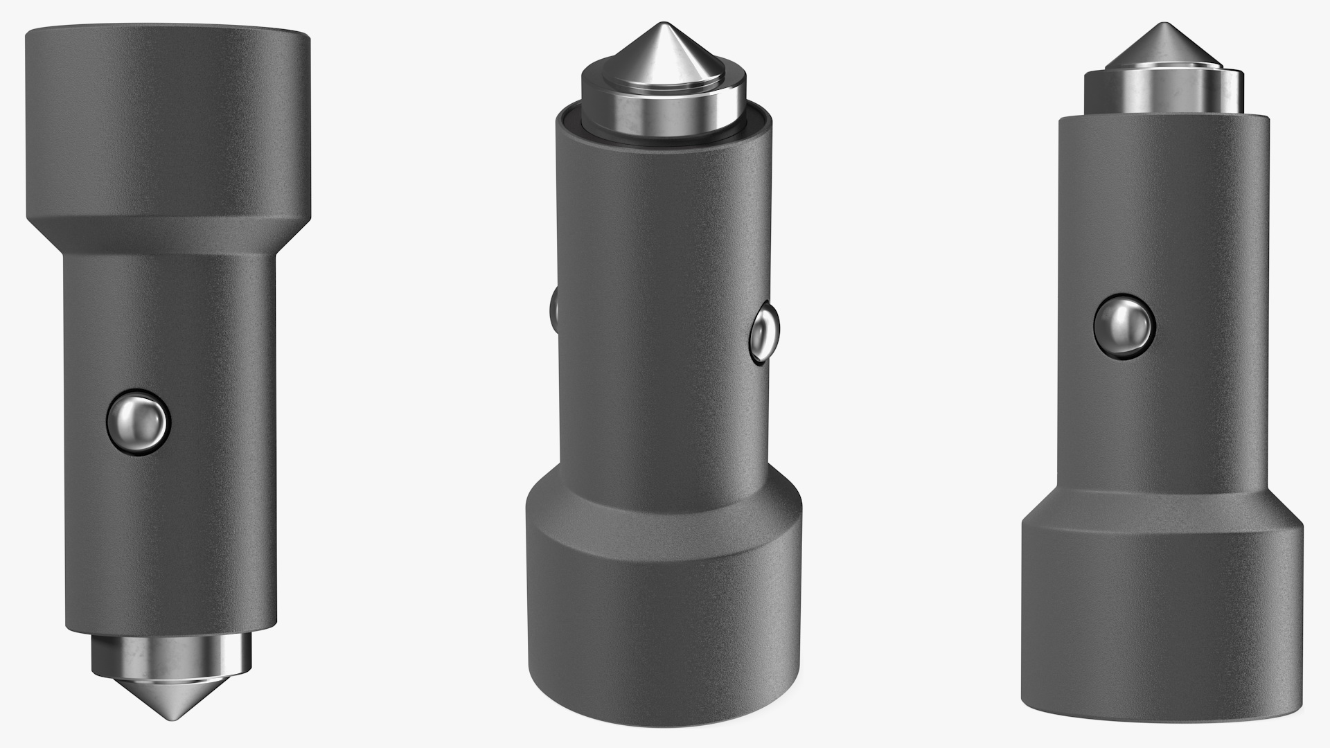 mophie Dual USB Type A Car Charger 3D model