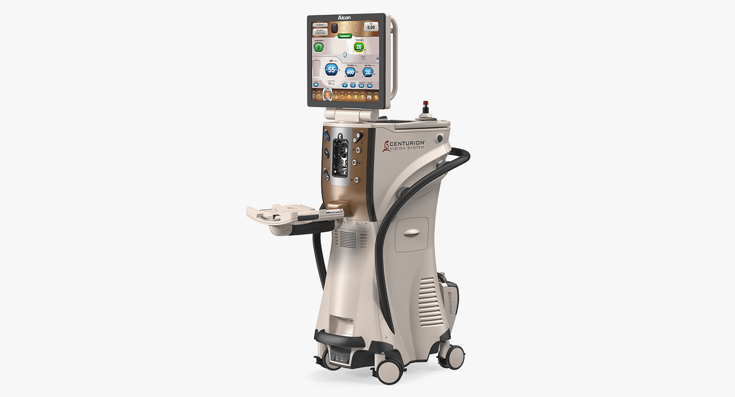 3D CENTURION Vision Cataract Ophthalmic System model