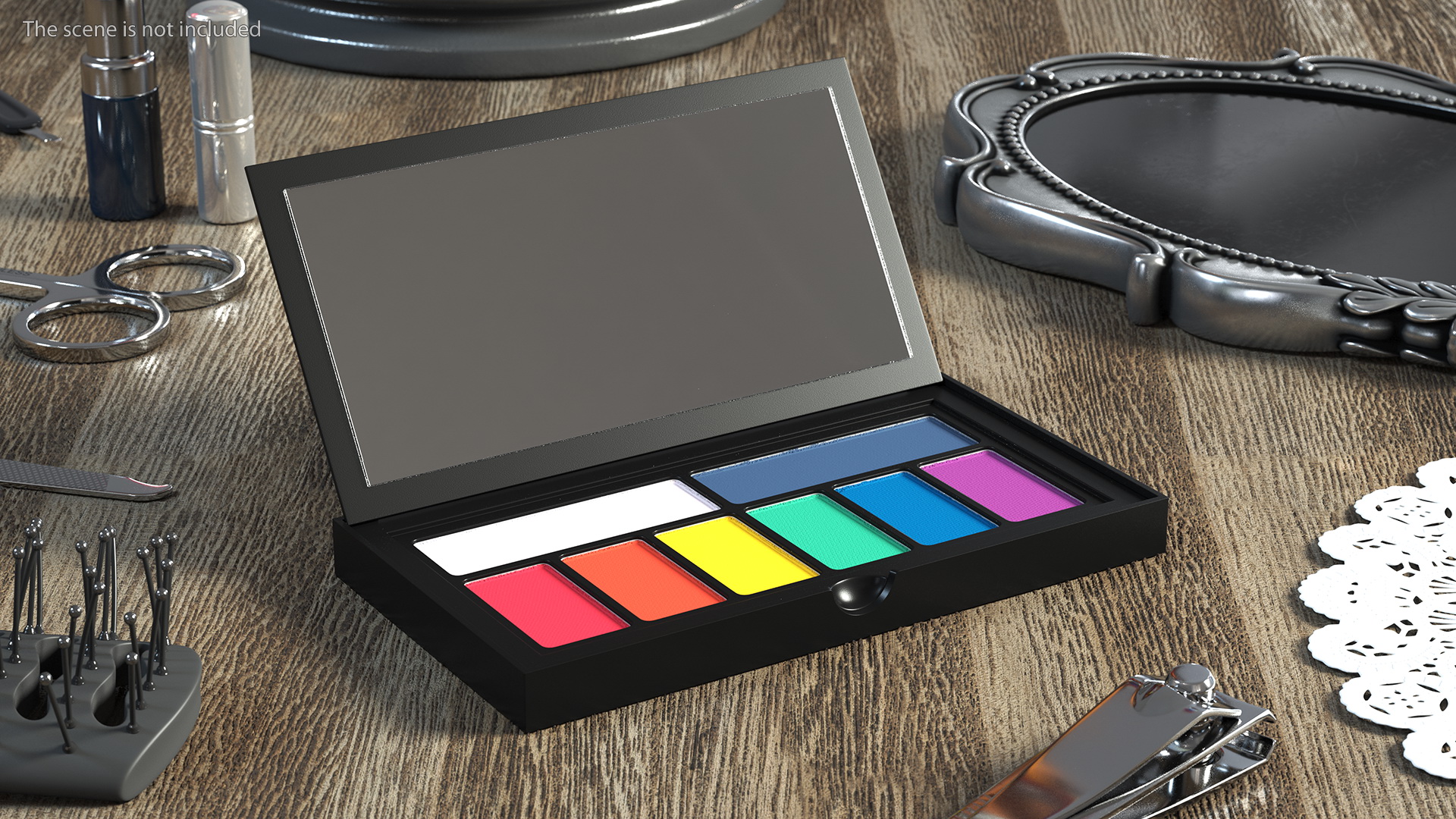 Makeup Eyeshadow Palette 3D model