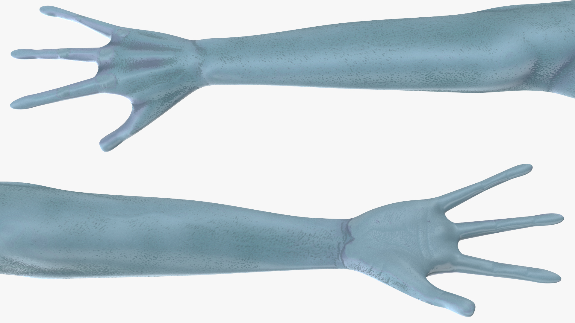 3D Space Alien Rigged model