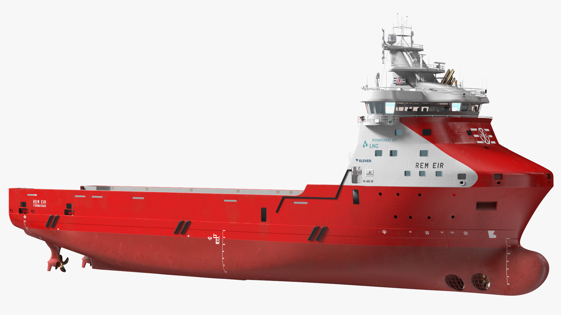 3D model REM EIR Offshore Supply Vessel