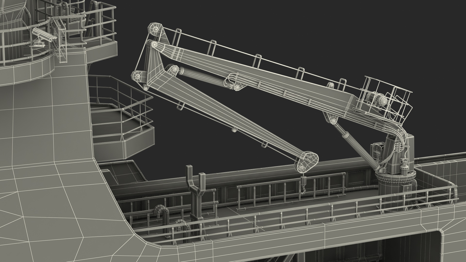 3D model REM EIR Offshore Supply Vessel