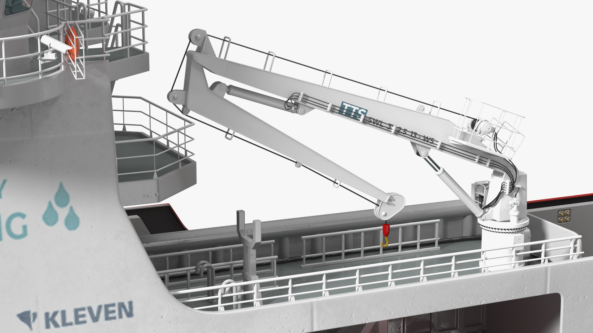 3D model REM EIR Offshore Supply Vessel
