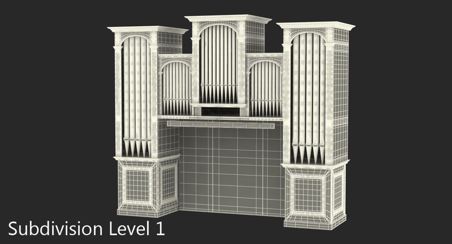 3D Organ Pipes