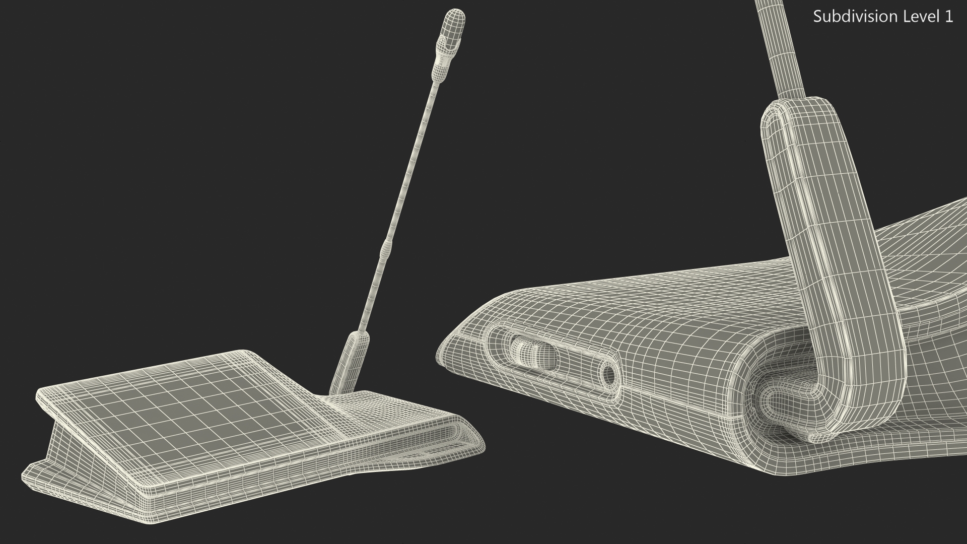 Conference Multimedia Device with Stem Microphone 3D model