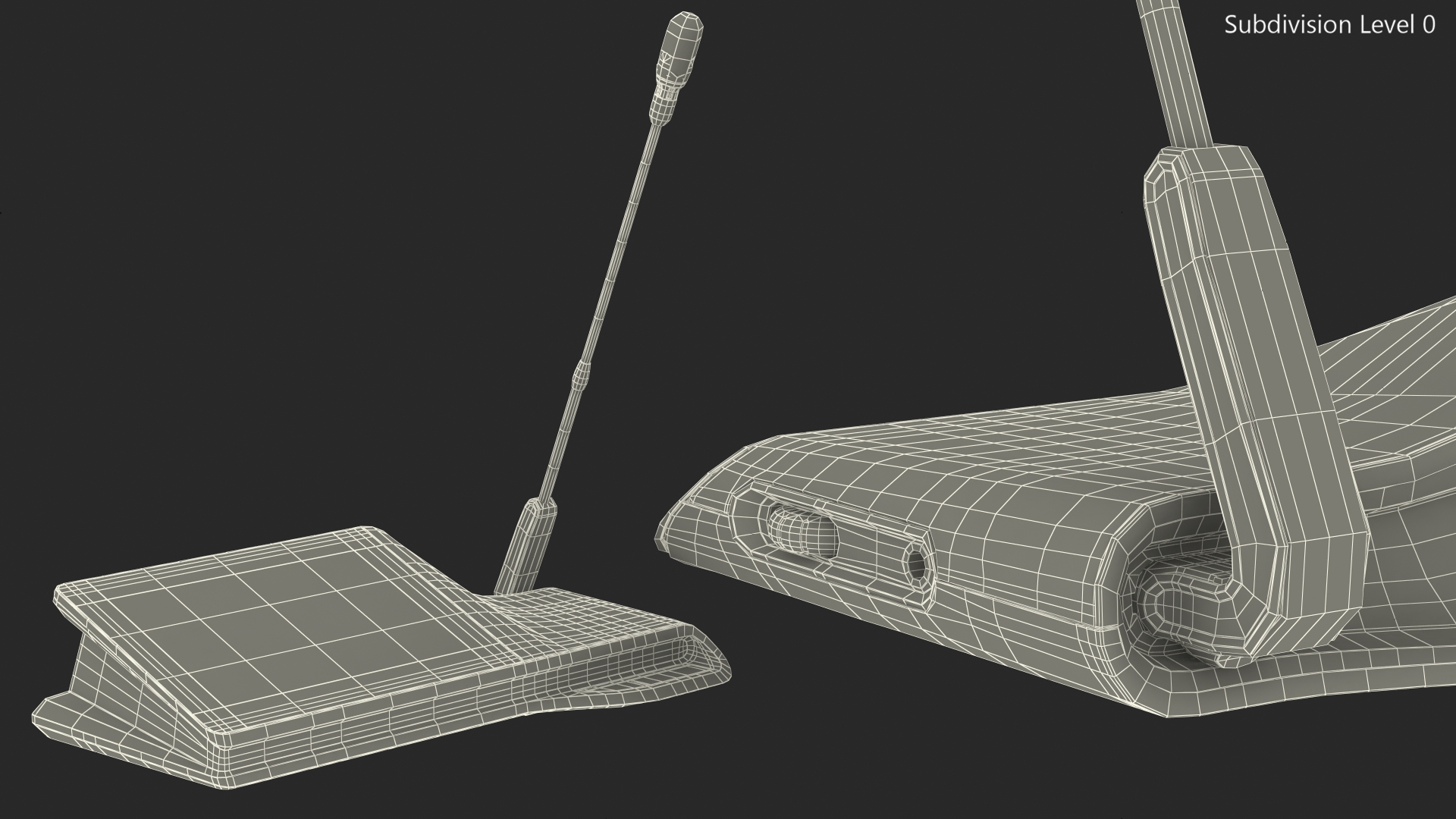 Conference Multimedia Device with Stem Microphone 3D model