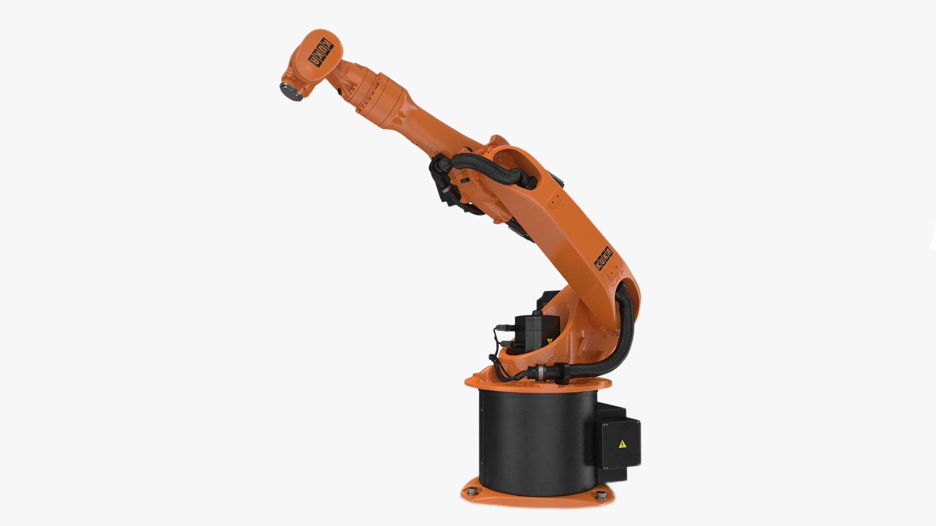 Kuka Robot KR 16 3 Rigged for Cinema 4D 3D model