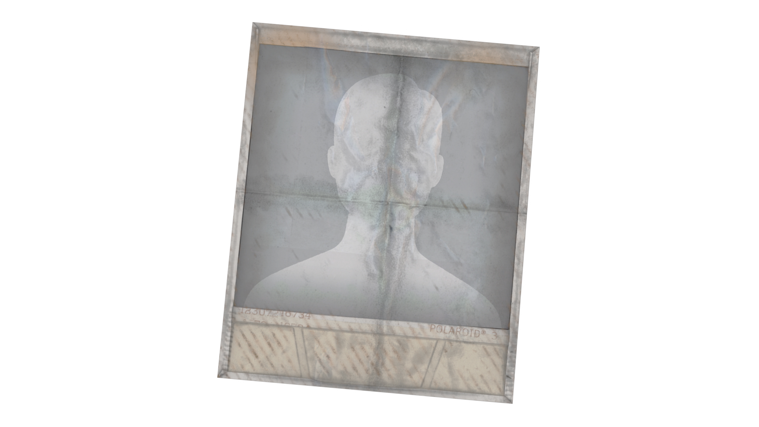 Vintage Old Polaroid Photo Frame 3D
