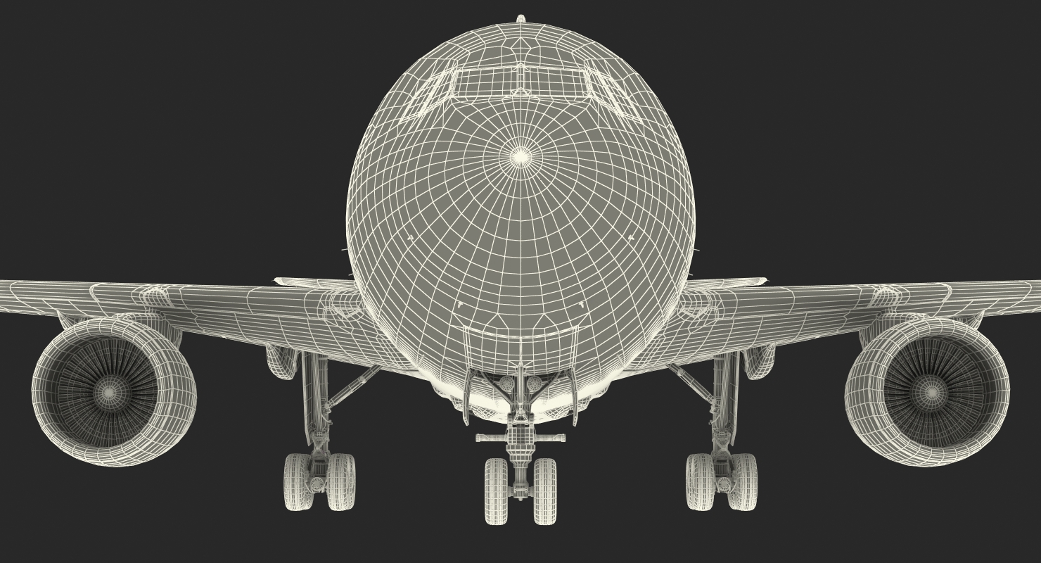 Cargo Aircraft Airbus A310 300F Generic 3D model