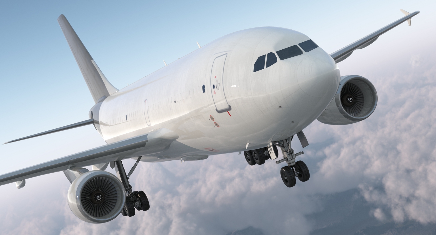 Cargo Aircraft Airbus A310 300F Generic 3D model
