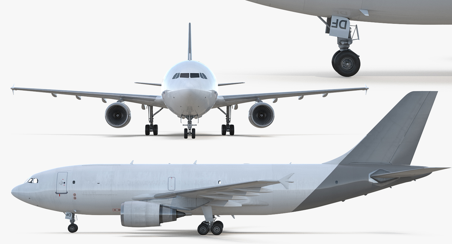 Cargo Aircraft Airbus A310 300F Generic 3D model