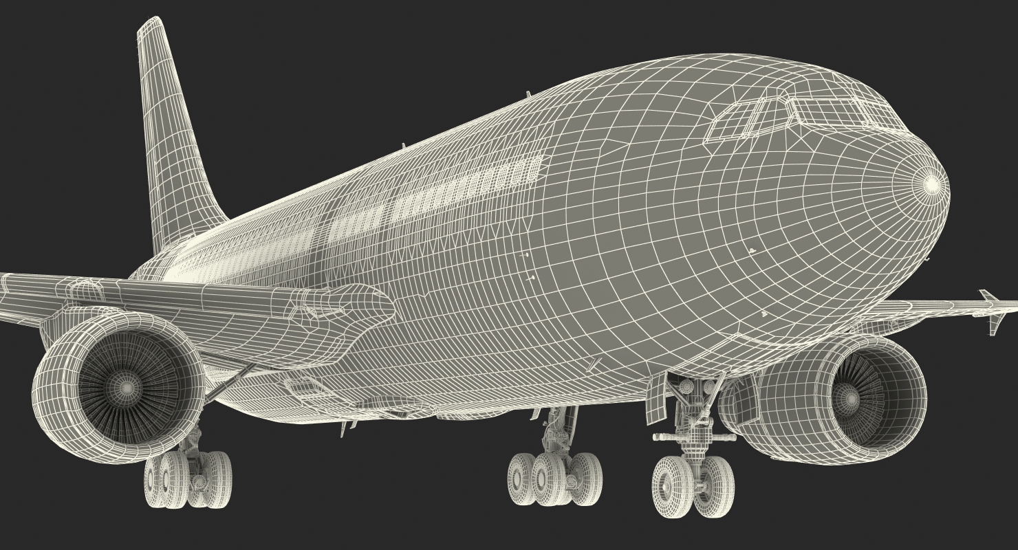Cargo Aircraft Airbus A310 300F Generic 3D model
