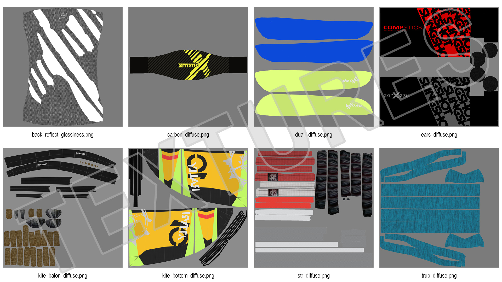 3D Slingshot Kiteboarding Set