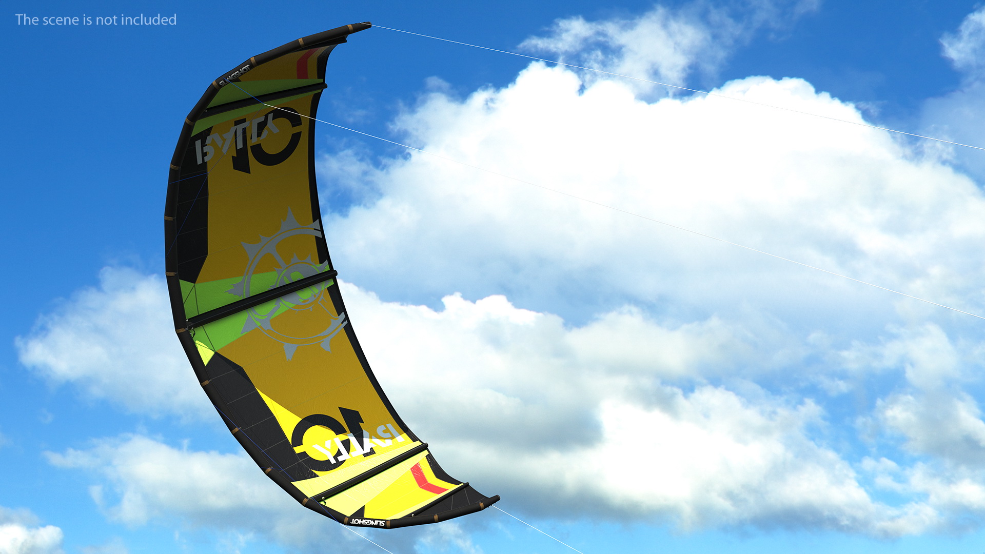 3D Slingshot Kiteboarding Set