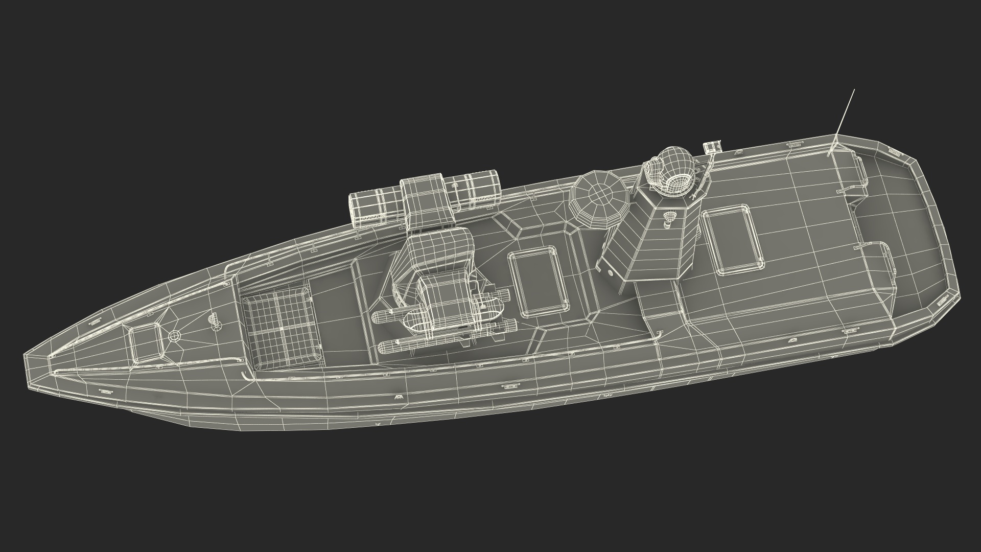ULAQ Unmanned Patrol Vessel 3D