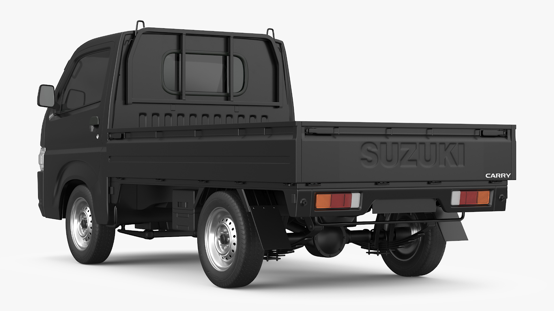 Suzuki Carry Truck Black 3D model