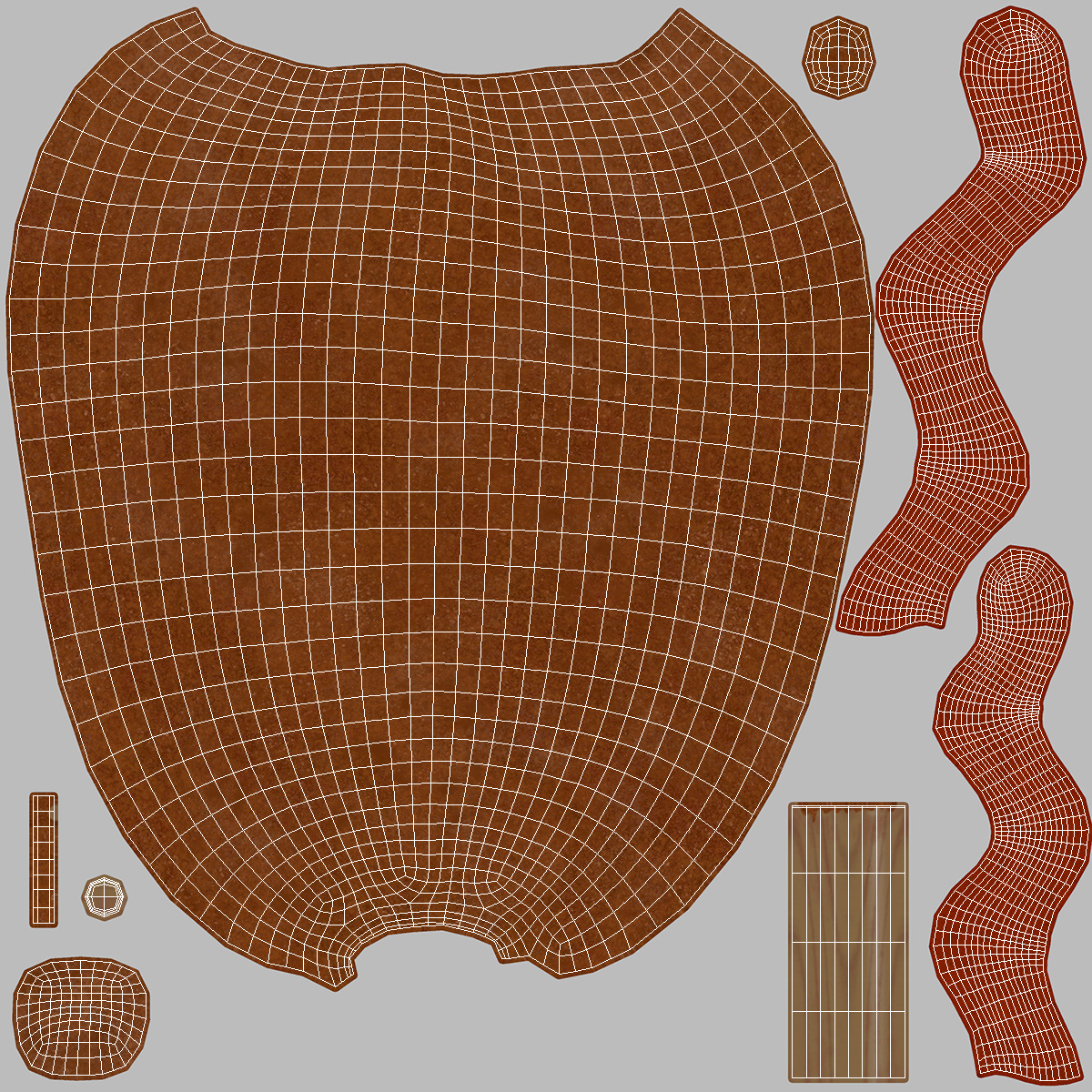 3D Corn Dog with Ketchup