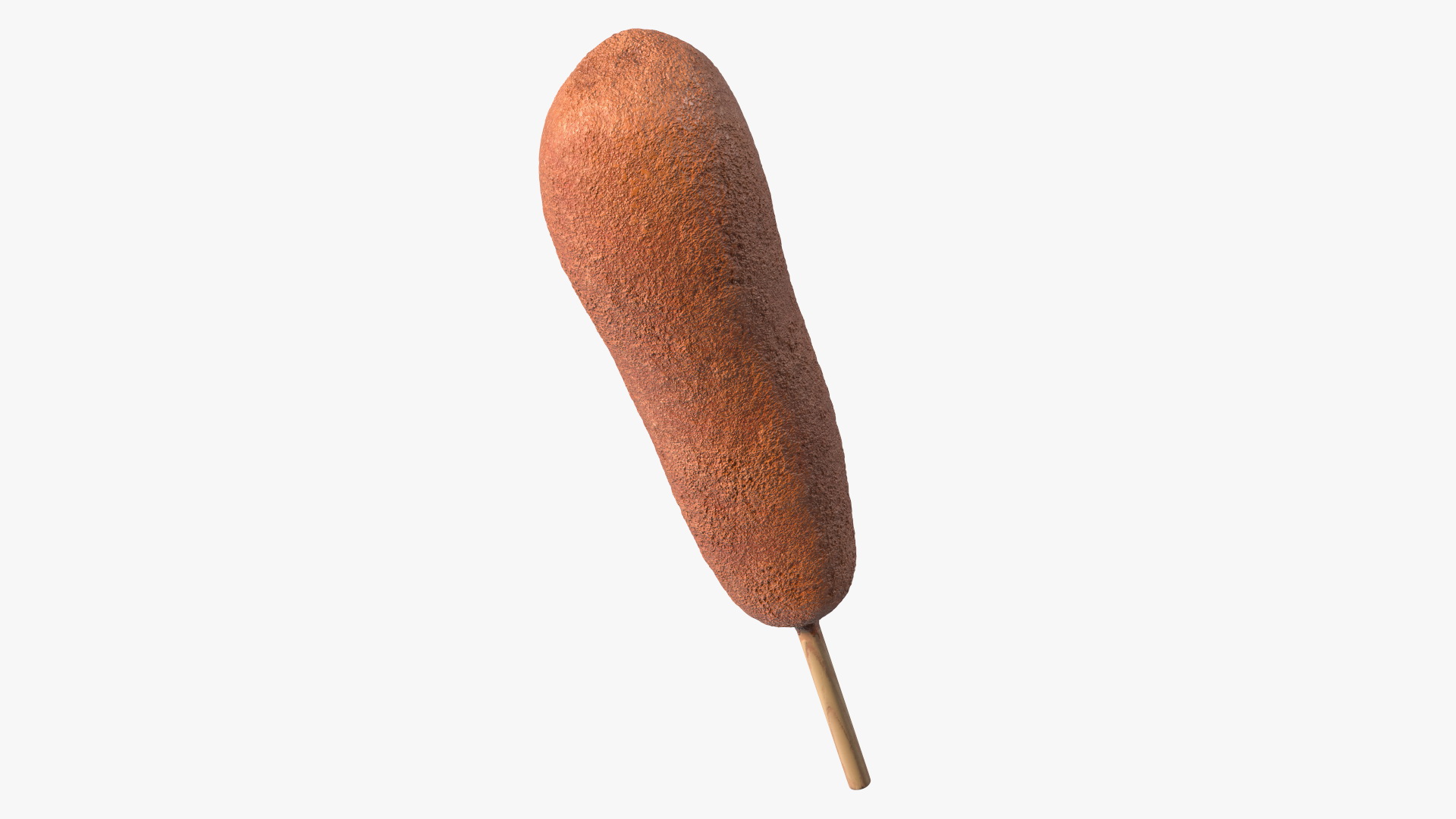3D Corn Dog with Ketchup