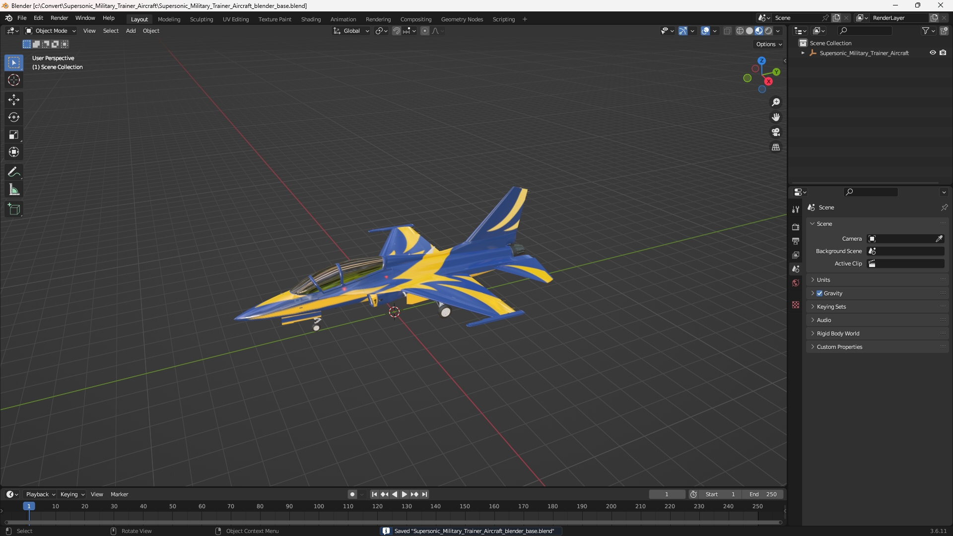Supersonic Military Trainer Aircraft - view 10