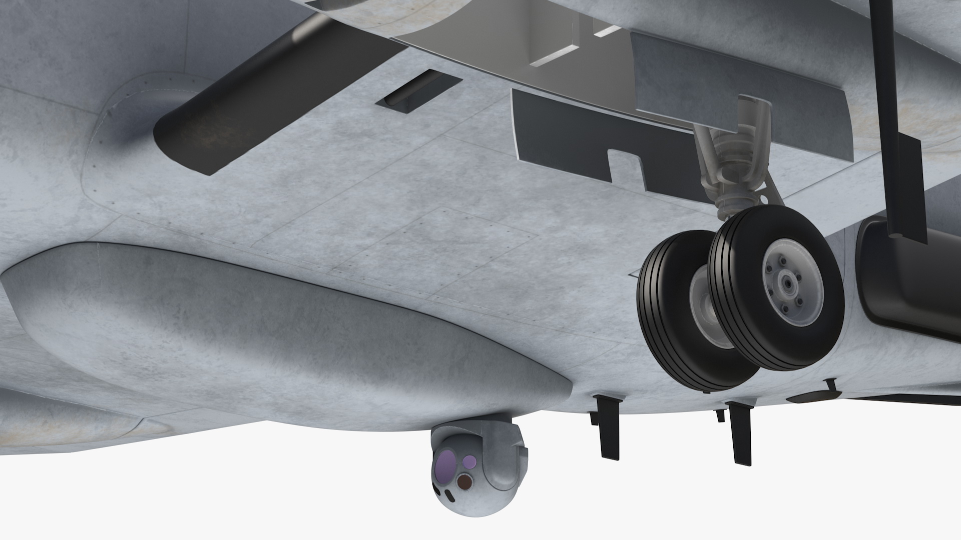 3D model Beechcraft RC12 Guardrail