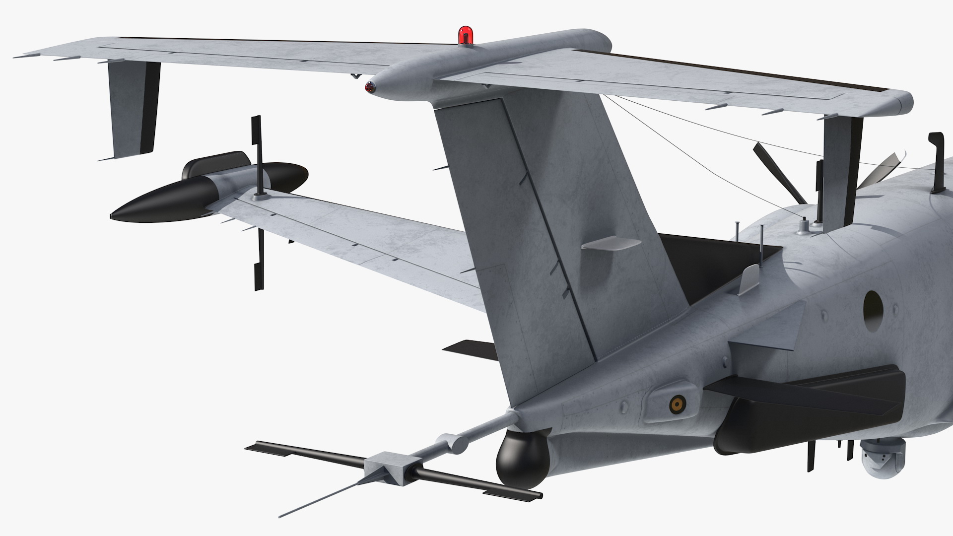 3D model Beechcraft RC12 Guardrail