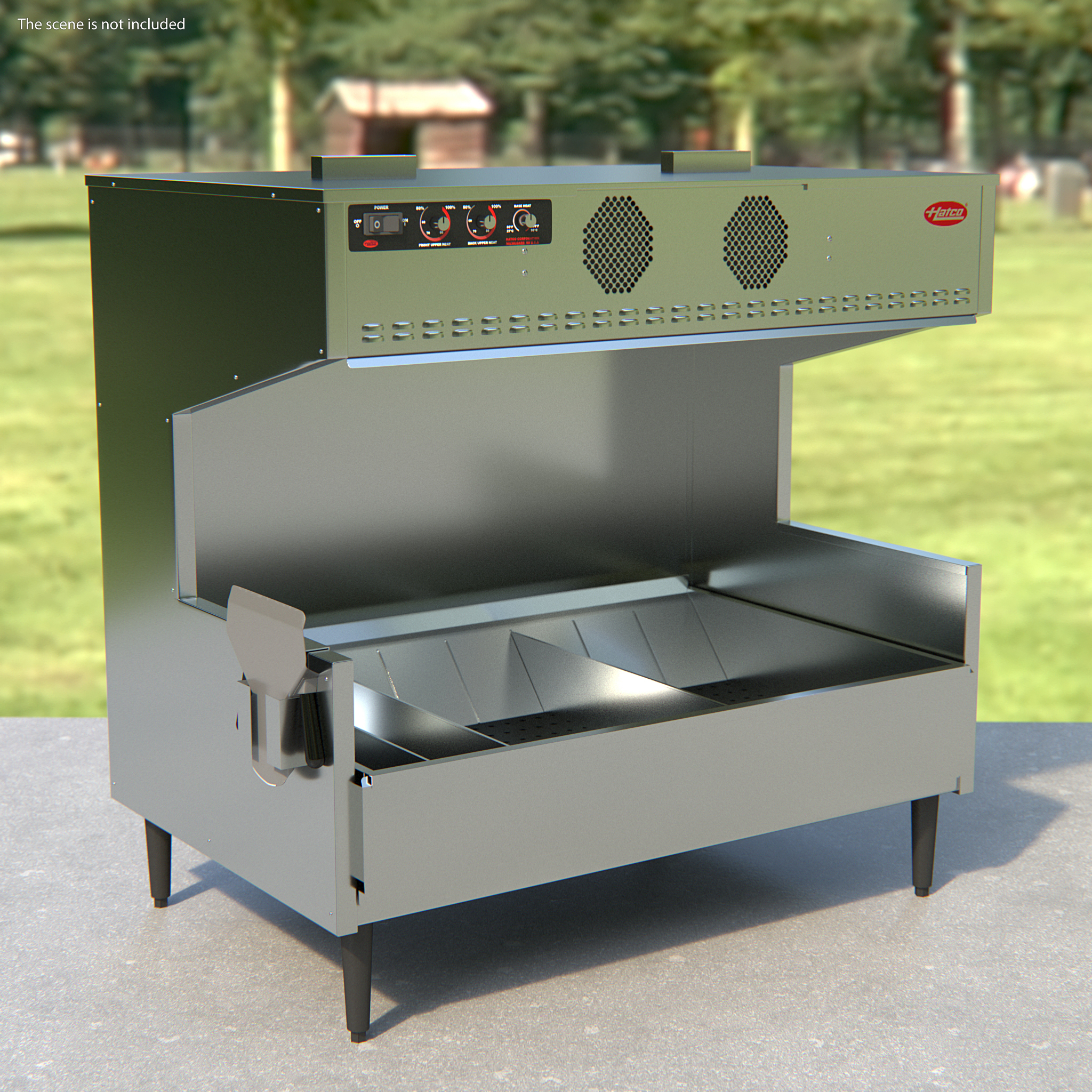 3D Hatco MPWS 36 Glo Ray Multi Product Warming Station