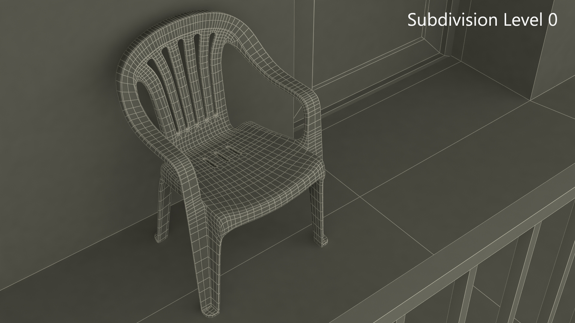 3D model Two Story Motel