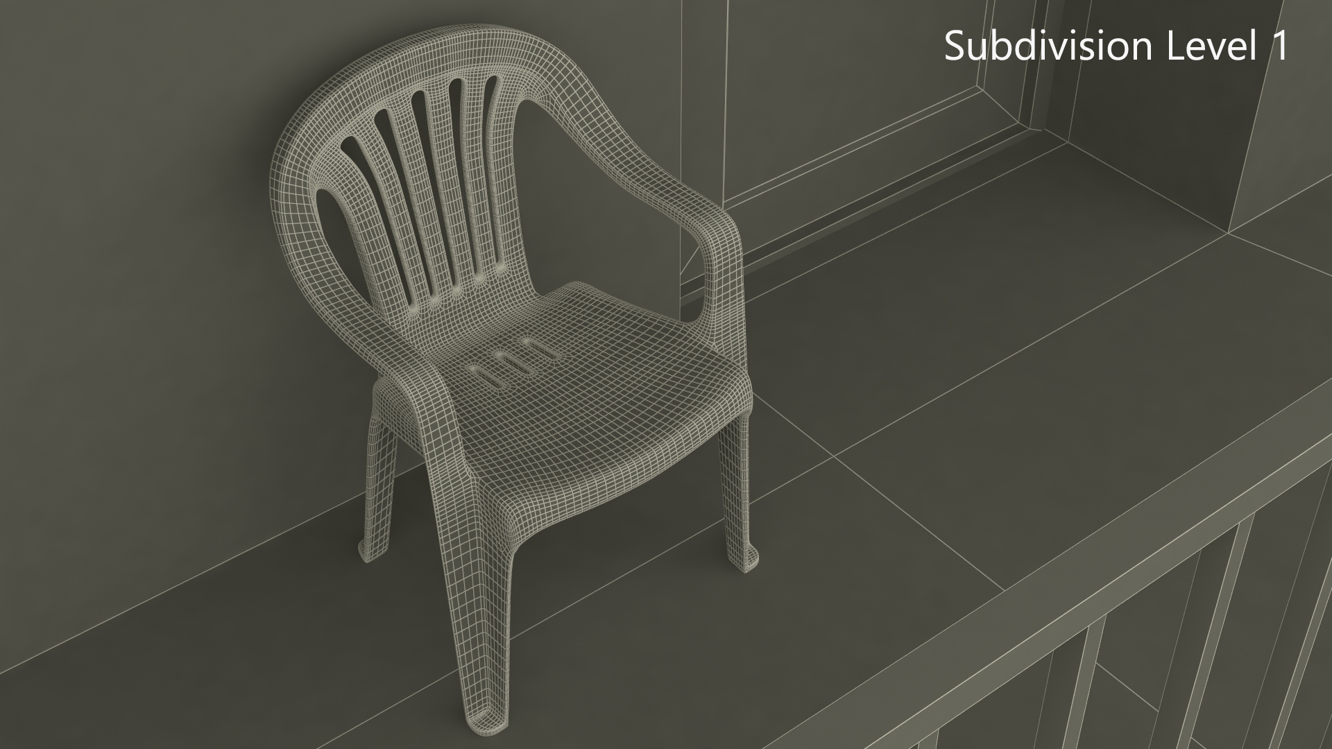 3D model Two Story Motel