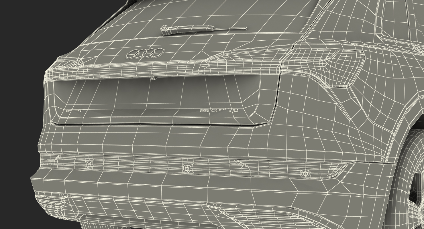 3D Audi E-tron