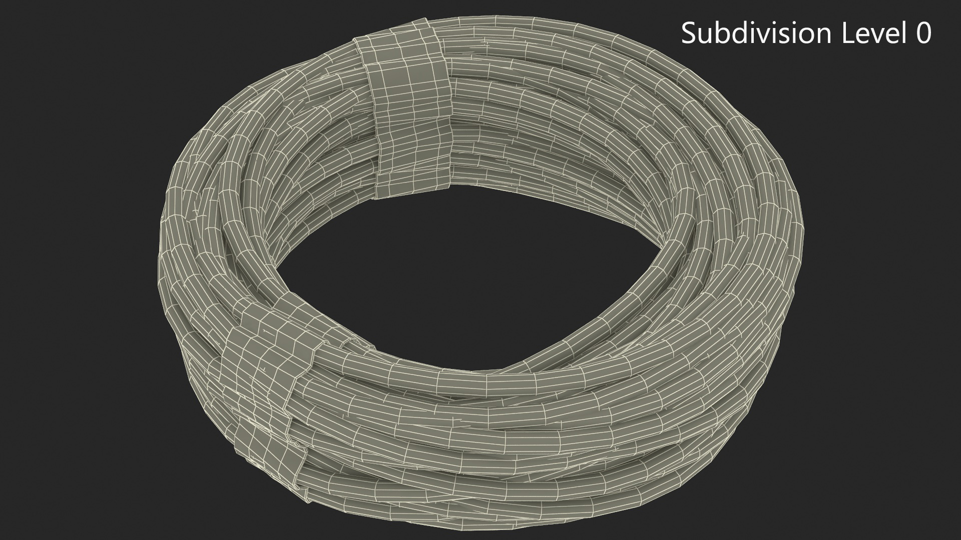 3D Galvanized Steel Wire Rope