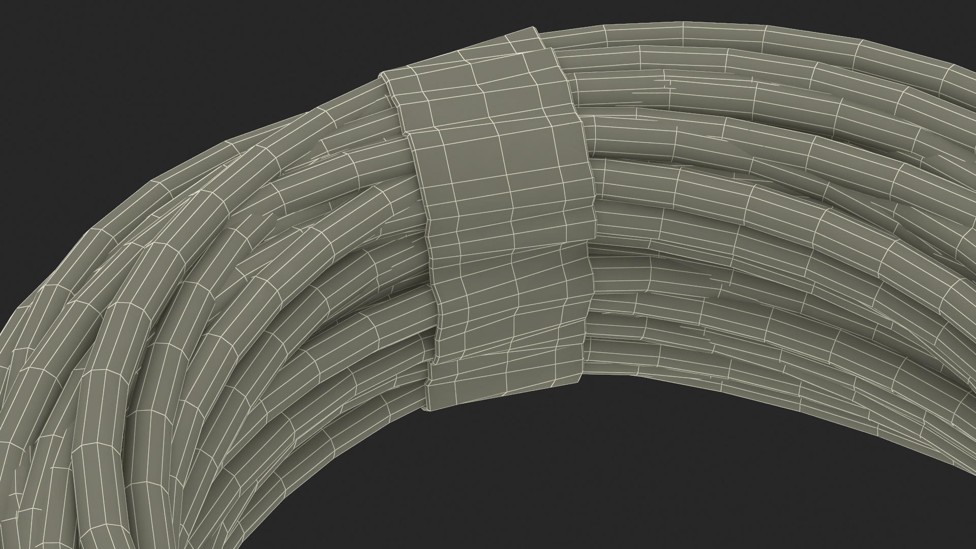 3D Galvanized Steel Wire Rope