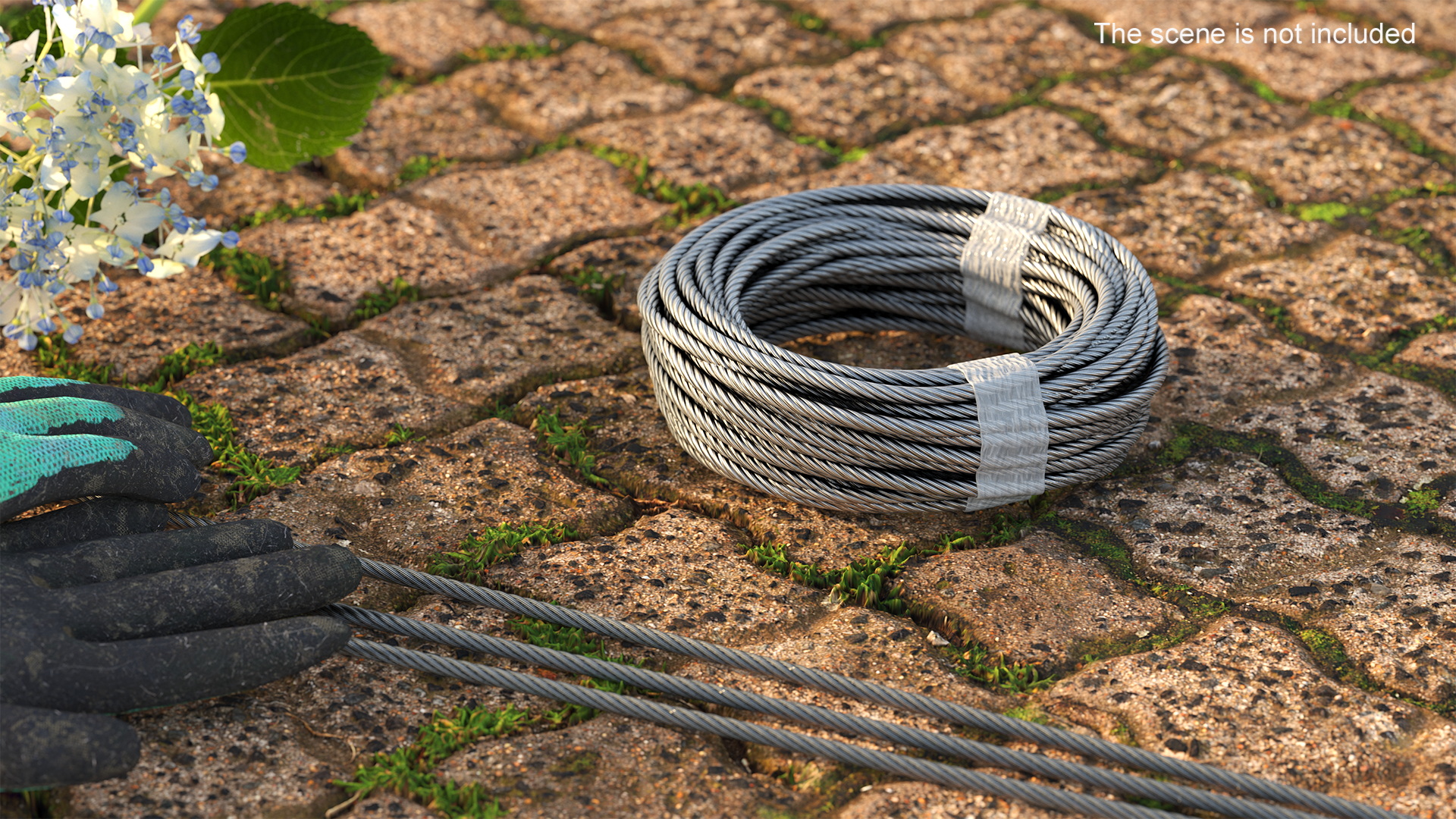 3D Galvanized Steel Wire Rope