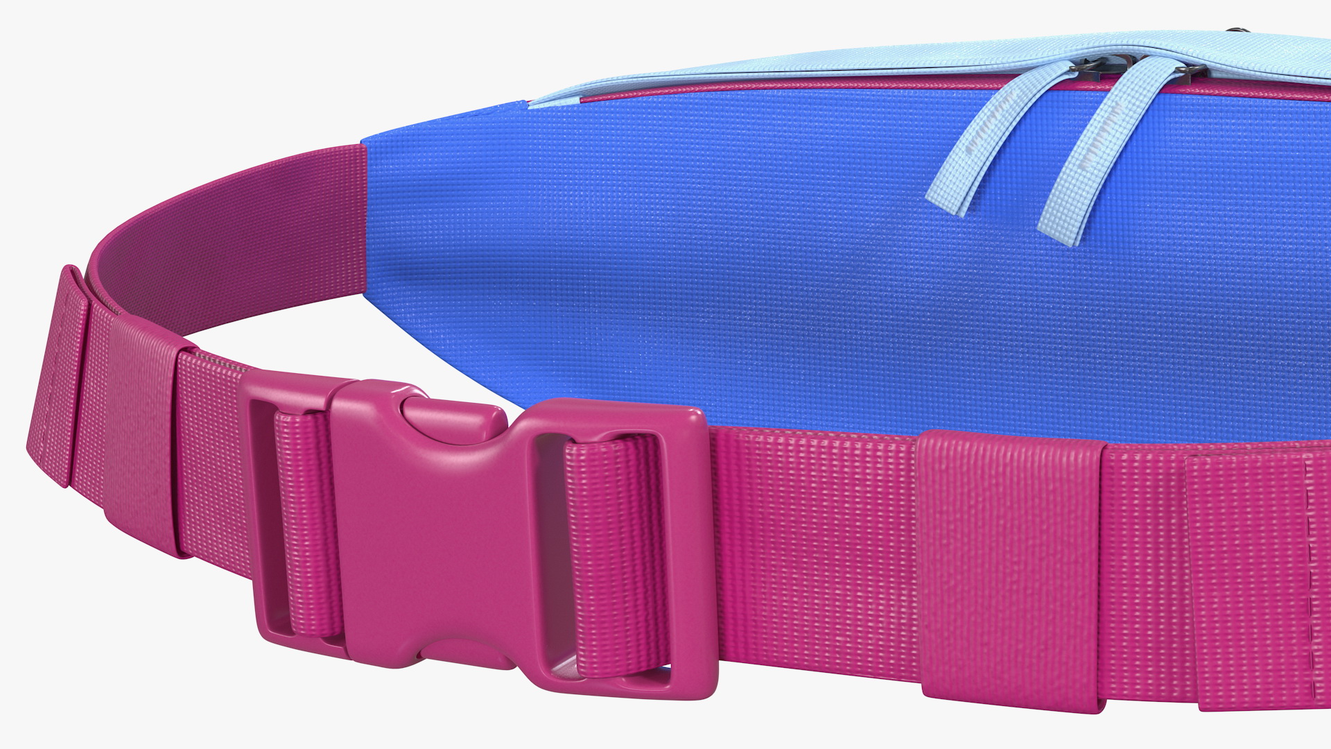 Nike Sportswear Heritage Waist Bag Blue 3D model