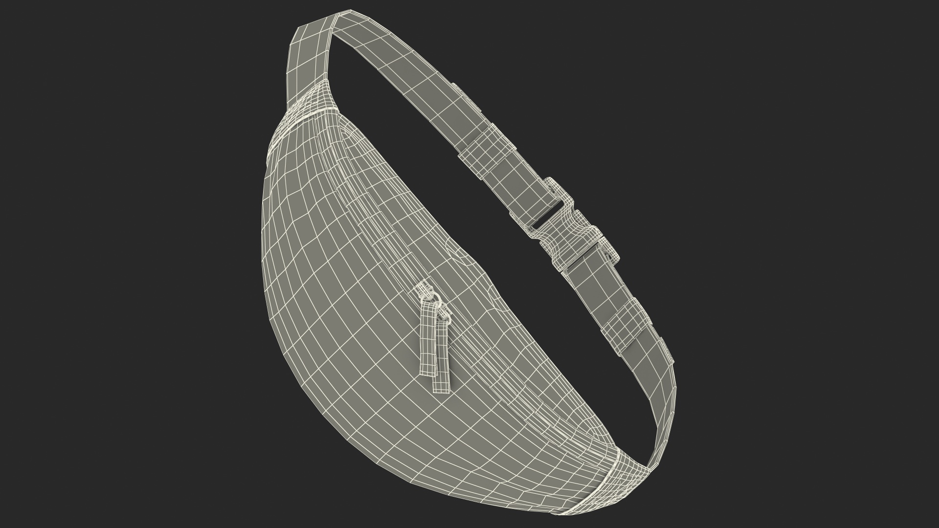 Nike Sportswear Heritage Waist Bag Blue 3D model