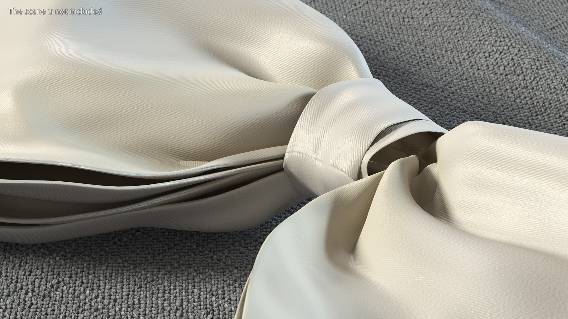 3D Bow Tie White model