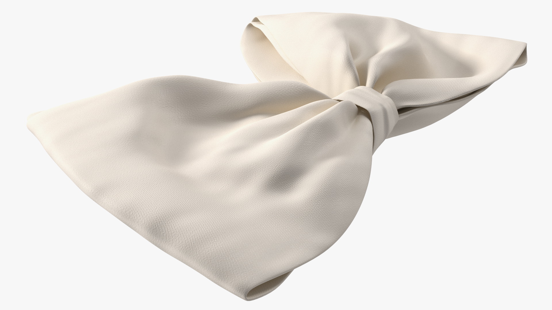 3D Bow Tie White model
