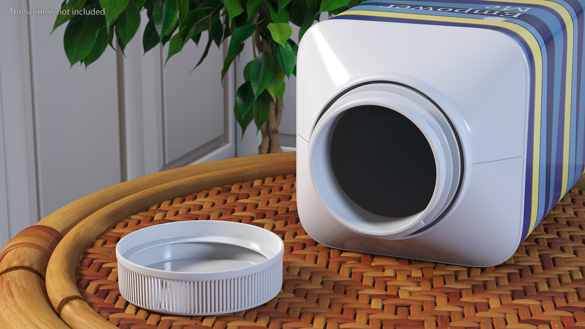 3D Tetra Top Carton Bottle model