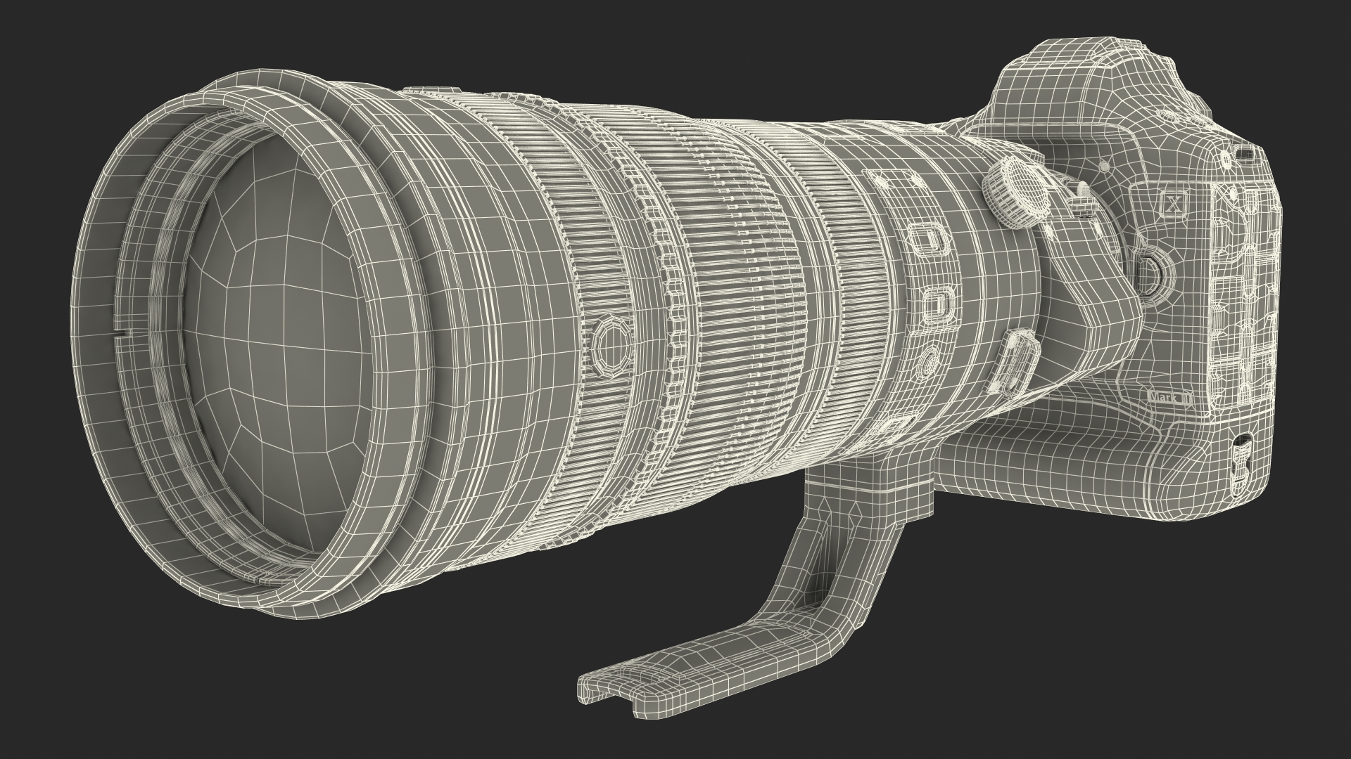 3D Canon EF 200 400mm USM Extender