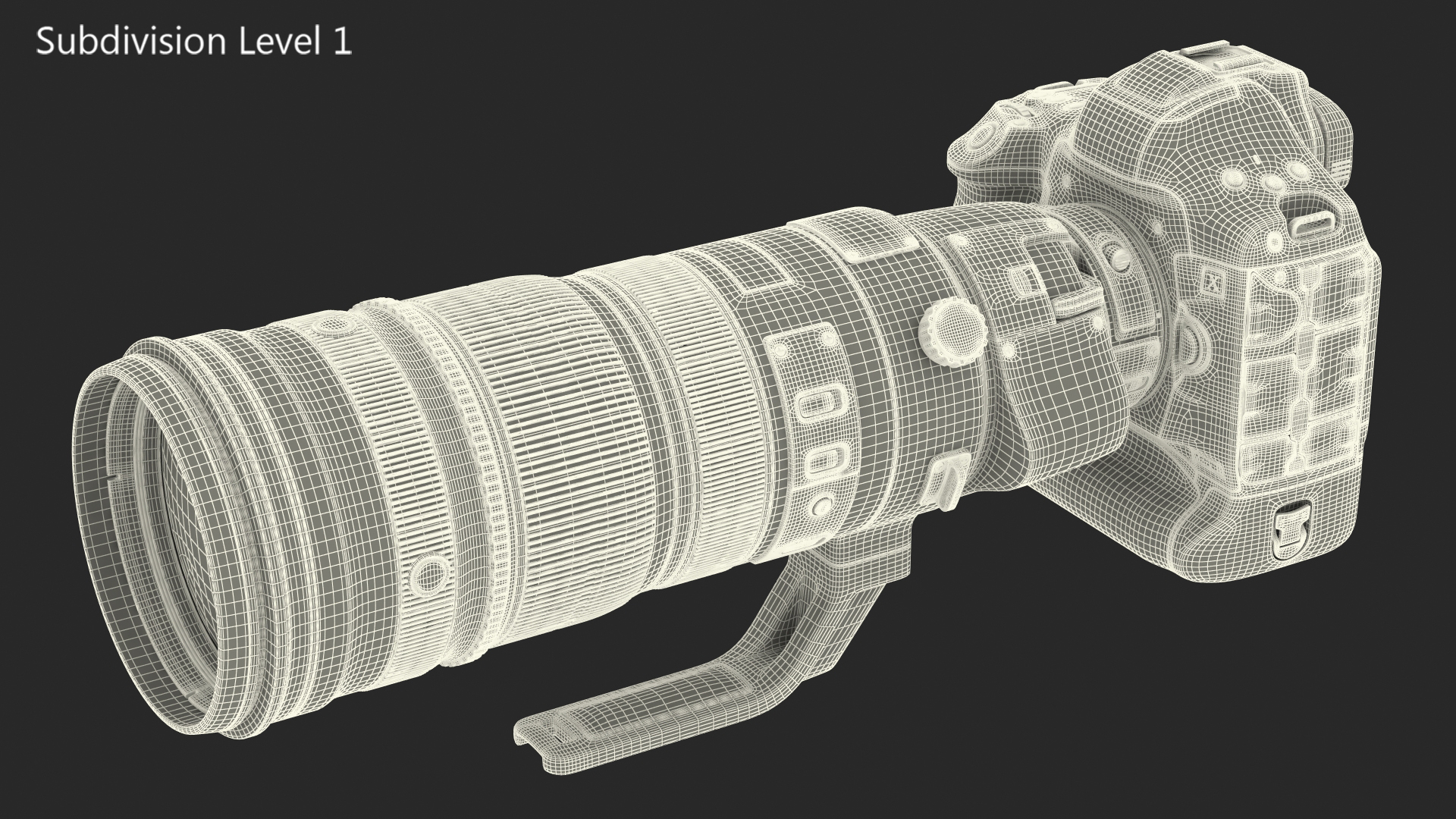 3D Canon EF 200 400mm USM Extender