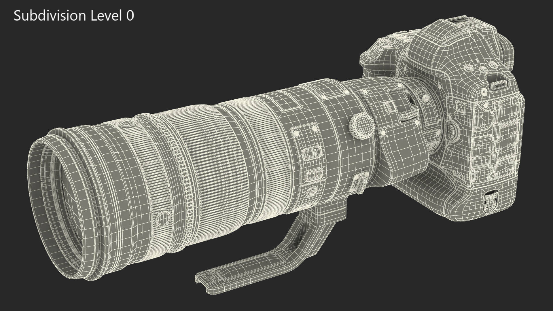 3D Canon EF 200 400mm USM Extender