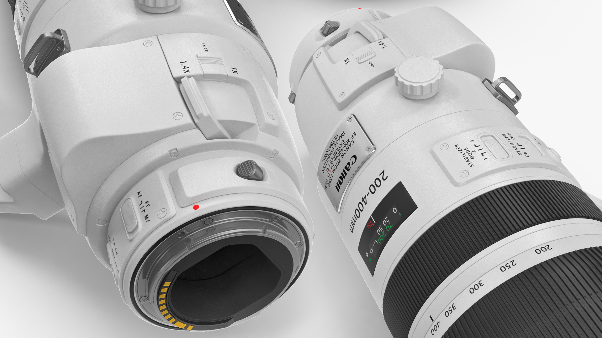 3D Canon EF 200 400mm USM Extender