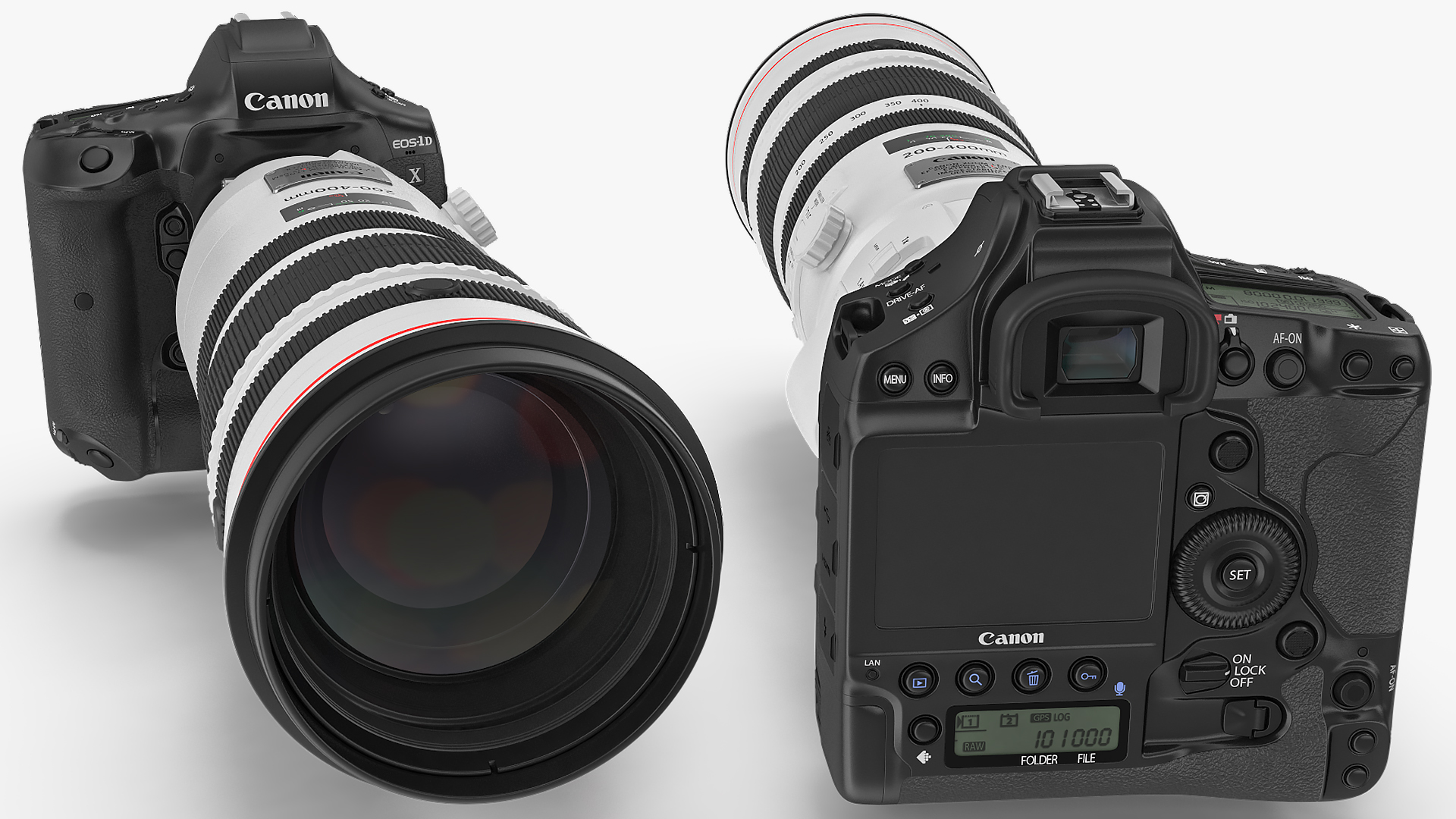 3D Canon EF 200 400mm USM Extender